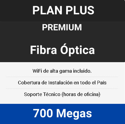 Plan de Internet Plus - Premium